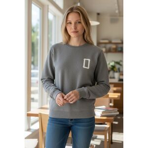 ✨Obey Propaganda Big O Stitch Pullover Grey Sz Large Sweatshirt✨